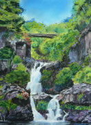 "Seven Sacred Pools" 22x29cm,gerahmt 40x50cm,(C).Saul 2016