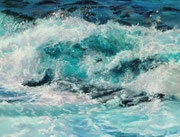 "Rolling in I" Pastell, 22x29cm,UART 400,Sennelier, Terry Ludwig Softpastelle,(C)D.Saul 2017, SOLD