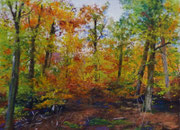 "Autumn" Pastell, 22x29cm,9x12´, UART 400, Sennelier und Terry Ludwig Softpastelle, (C) D.Saul 10/ 2017