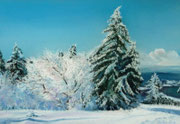 "Cold morning" Pastell, 26x38,5cm, Mi Teintes Touch, Sennelier, (C) 2014