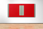 Ohne Titel, Acryl auf Leinwand, 120 x 220 cm