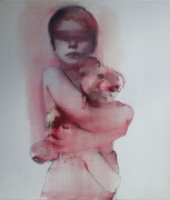 boa chica, 2014, Öl auf Leinwand, 120 x 100 cm
