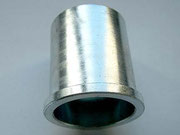 Borcarbid-Vorsatzdüsen passend auf alle zylindrischen und Sonderdüsen ohne Gewindeanschluss. Standardfertigung Ø 4,0 mm - Ø 14,0 mm, Typ 3100