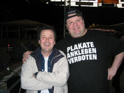 v.l.n.r Victor Rettenmund, Ruschi Rothen (Whole lotta DC)
