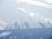 Schattenwurf von einer Alsterbrücke Hamburg Foto, Enno Franzius