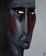 Clarisse (46x60 cm )  Acrylique sur toile