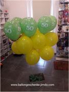 farbiger Ballon incl.Gas-2,00€  mit Motiv  - 2,50€