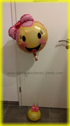 Smileballon Mädchen  mit Ballonfuß - 10,90€