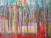 "Gemeinsam!" Acryl auf Leinwand, 120x160 cm