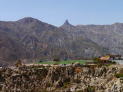 Not a bad place for a football pitch...Valle de la Luna - La Paz, Bolivia