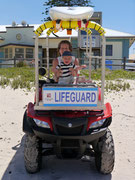 Lifeguards at Stockton Beach - Newcastle, New South Wales, Australia