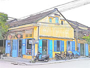 French Colonial Building, Hoi An, Vietnam