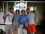 We actually got to meet the man and legend, Mr Ruiz, who is 93 years old and still visits all sites every day!