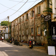 the streets inside the Old Fort Wall