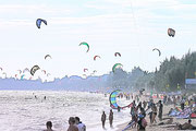 Kite Surfing at Mui Ne Beach, Vietnam
