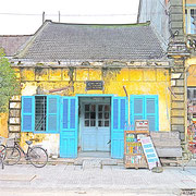 French Colonial Building, Hoi An, Vietnam