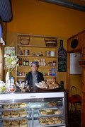 Bakery owned by the wife of our hostel owner - Valparaiso, Chile