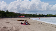 Kuta Beach, Bali - look out for the pollution!