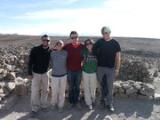with our new friends (Mercedes (Arg), Paul (Aus) & Luke (Eng) on the Colca Canyon trek