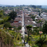 view from the mirador in Salento, Colombia