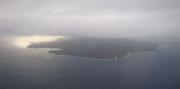Flying from Isla San Cristobal to Isla Isabela