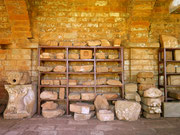Pottery remains at the Trinidad, Jesuit Settlements in Paraguay