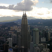 view of Kuala Lumpur from Menara (Tower)