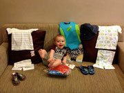 and here are my presents for my 5 month birthday!