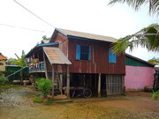 our stay with our Khmer family and now friends - Sarin's family home