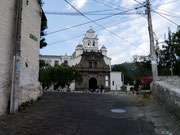 La Iglesia de Guápulo, Quito, Ecuador
