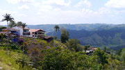 view from the mirador in Salento, Colombia