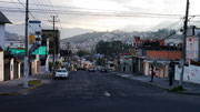 on the streets in Quito, Ecuador