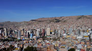 View from Mirador Killi Killi - La Paz, Bolivia