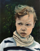 Hubert, olieverf op canvas, 24x30cm