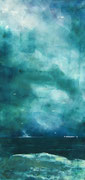 "Het onweer" 2017, acryl op canvasdoek, 40x80cm, VERKOCHT