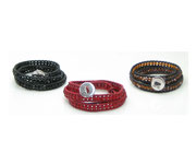 wrapped leather bracelets