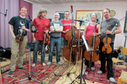 mit Wiff und Spring String Quartett im Studio