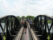 Die berühmte Brücke am Kwai