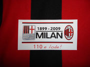 Patch celebrativo per il 110° anniversario del MILAN