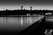 Rouen - La senna di sera
