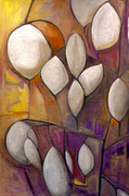 Dancing Garden  150x100 cm   Oil on canvas