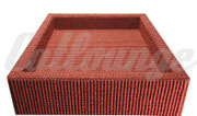 Kratzturm Large Pure Edge true red top