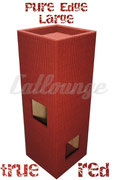 Kratzturm Large Pure Edge true red links/front