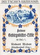 Etikett Robert Weber Wünschendorf