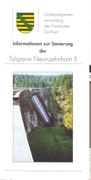 Wünschendorf Erzgebirge Talsperre Neunzehnhain II Sanierung 1996 bis 2000