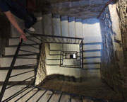 Treppe zum Turm