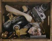 Erinnerungskasten/ 40x50cm/ Januar 23, (verkauft)