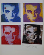 Ian Dury's injuries - Lithographie tirage à 300 exemplaires - 1994 - 49,5 x 60 cm