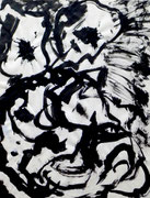 Roue libre - Encre sur papier - 21 x 27,5 cm 