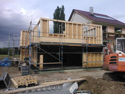 Bauphase Zweifamilienwohnhaus in Umkirch